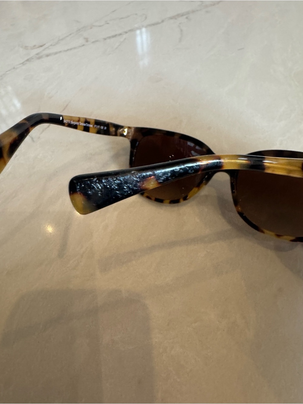 Coach Burgundy and Tortoiseshell Cat-Eye Sunglasses - Picture 7 of 10
